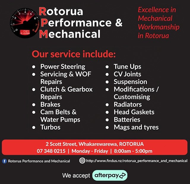 Rotorua Performance & Mechanical - Rotokawa School